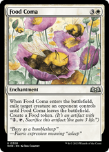 Food Coma [Wilds of Eldraine]