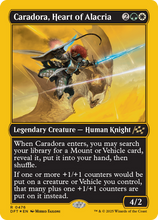 Caradora, Heart of Alacria (First-Place Foil) (-476) - Aetherdrift