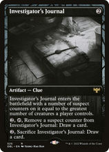 Investigator's Journal [Innistrad: Double Feature]