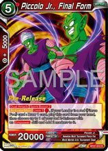 Piccolo Jr., Final Form (BT27-012) - History of Z Release Event Cards