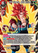SS4 Gogeta, Bold Arrival (BT27-123) - History of Z Release Event Cards