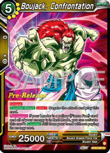 Boujack, Confrontation (BT27-087) - History of Z Release Event Cards
