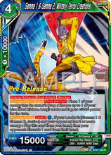 Gamna 1 & Gamma 2, Military Terror Creations (BT27-134) - History of Z Release Event Cards
