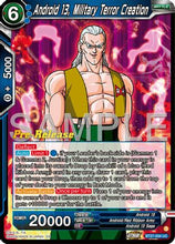Andhaid 13, Military Terror Creation (BT27-034) - History of Z Release Event Cards