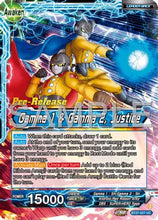 Gamma 2 // Gamma 1 & Gamma 2, Justice (BT27-027) - History of Z Release Event Cards
