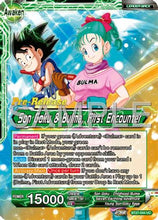 Son Goku // Son Goku & Bulma, First Encounter (BT27-044) - History of Z Release Event Cards