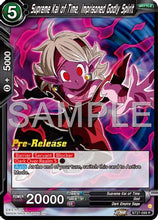 Supreme Kai of Time, Imprisoned Godly Spirit (BT27-099) - History of Z Release Event Cards