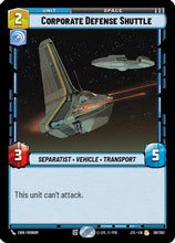 Corporate Defense Shuttle (059/262) - Jump to Lightspeed