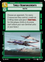 Timely Reinforcements (130/262) - Jump to Lightspeed