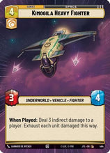 Kimogila Heavy Fighter (Hyperspace) (484) - Jump to Lightspeed