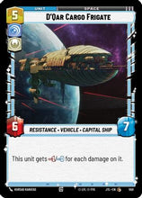 D'Qar Cargo Frigate (Foil) (550) - Jump to Lightspeed