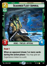 Seasoned Fleet Admiral (Foil) (609) - Jump to Lightspeed Foil