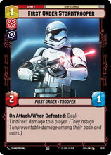 First Order Stormtrooper (Foil) (630) - Jump to Lightspeed