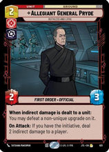 Allegiant General Pryde - Ruthless and Loyal (Foil) (631) - Jump to Lightspeed Foil