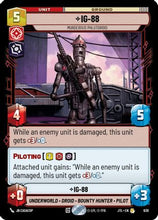 IG-88 - Murderous Phlutdroid (Foil) (639) - Jump to Lightspeed Foil