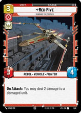 Red Five - Running the Trench (Foil) (649) - Jump to Lightspeed Foil