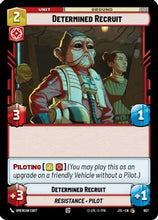 Determined Recruit (Foil) (657) - Jump to Lightspeed