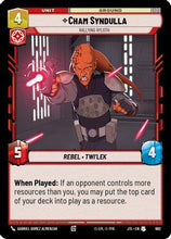 Cham Syndulla - Rallying Ryloth (Foil) (662) - Jump to Lightspeed Foil