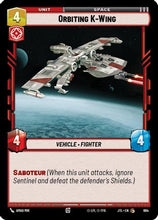 Orbiting K-Wing (Foil) (664) - Jump to Lightspeed