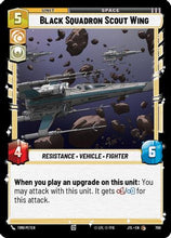 Black Squadron Scout Wing (Foil) (700) - Jump to Lightspeed