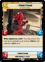 Sidon Ithano - The Crimson Corsair (Foil) (711) - Jump to Lightspeed Foil
