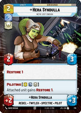 Hera Syndulla - We've Lost Enough (Hyperspace Foil) (779) - Jump to Lightspeed