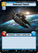 Munificent Frigate (Hyperspace Foil) (803) - Jump to Lightspeed Foil