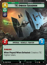 TIE Ambush Squadron (Hyperspace Foil) (821) - Jump to Lightspeed Foil