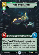 The Invisible Hand - Crawling With Vultures (Hyperspace Foil) (823) - Jump to Lightspeed