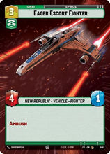 Eager Escort Fighter (Hyperspace Foil) (846) - Jump to Lightspeed Foil
