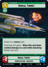 Dorsal Turret (Hyperspace Foil) (854) - Jump to Lightspeed Foil