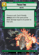 Focus Fire (Hyperspace Foil) (863) - Jump to Lightspeed Foil