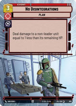 No Disintegrations (Hyperspace Foil) (878) - Jump to Lightspeed Foil