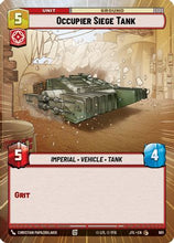 Occupier Siege Tank (Hyperspace Foil) (901) - Jump to Lightspeed Foil