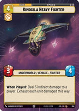 Kimogila Heavy Fighter (Hyperspace Foil) (956) - Jump to Lightspeed Foil