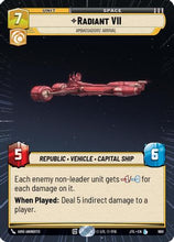Radiant VII - Ambassadors' Arrival (Hyperspace Foil) (960) - Jump to Lightspeed Foil