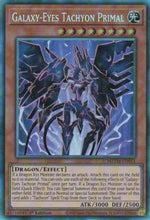 Galaxy-Eyes Tachyon Primal (Collector's Rare) (MZTM-EN011) - Maze of the Master 1st Edition