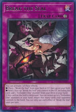 Break the Seal (MZTM-EN043) - Maze of the Master 1st Edition