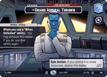 Grand Admiral Thrawn - ...How Unfortunate (Showcase) (998) - Jump to Lightspeed Foil
