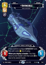 Invincible - Naval Adversary (Prestige) (1040) - Jump to Lightspeed