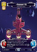 Radiant VII - Ambassadors' Arrival (Prestige Foil) (1081) - Jump to Lightspeed Foil