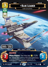 Blue Leader - Scarif Air Support (Serialized) (1098) - Jump to Lightspeed Foil