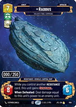 Raddus - Holdo's Final Command (Serialized) (1100) - Jump to Lightspeed