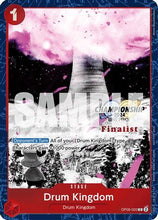 Drum Kingdom (Championship 2024 Finalist Card Set Vol. 2) (OP08-020) - One Piece Promotion Cards Foil