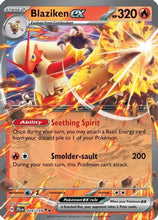 Blaziken ex 24 - SV09 Journey Together Holofoil