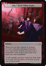 Only I Know What Awaits (DSC-350) - Duskmourn: House of Horror Commander