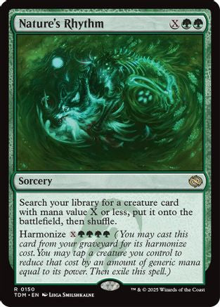 Nature's Rhythm (TDM-150) - Tarkir: Dragonstorm