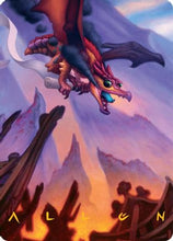 Scavenger Regent Art Card (45/54) (Gold-Stamped Signature) (AATDM-045) - Art Series: Tarkir: Dragonstorm
