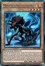 Miscellaneousaurus (Ultimate Rare) (RA04-EN022) - Quarter Century Stampede 1st Edition