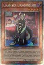 Chamber Dragonmaid (Platinum Secret Rare) (RA04-EN032) - Quarter Century Stampede 1st Edition